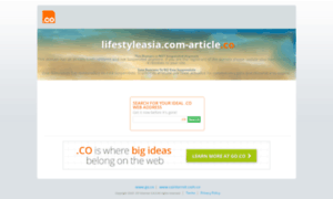 Lifestyleasia.com-article.co thumbnail