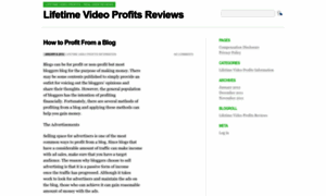 Lifetime-video-profits.com thumbnail