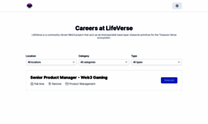 Lifeverse.jobspage.co thumbnail