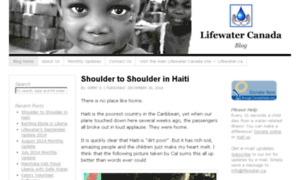 Lifewaterblog.ca thumbnail