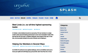 Lifewavesplash.com thumbnail