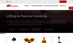 Liftingsolutions.ingersollrand.com thumbnail