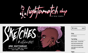 Lightamatch.bigcartel.com thumbnail