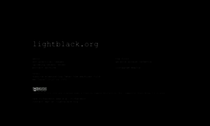 Lightblack.org thumbnail