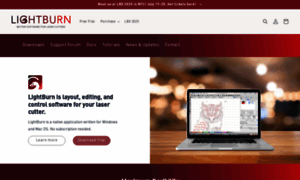 Lightburnsoftware.com thumbnail