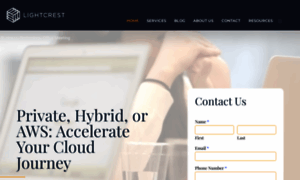 Lightcrest.com thumbnail