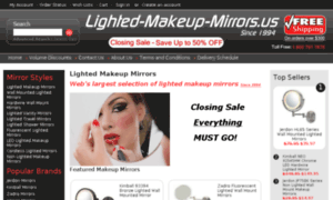 Lighted-makeup-mirrors.us thumbnail