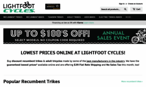 Lightfootcycles.com thumbnail