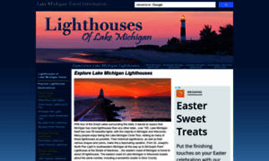 Lighthousesoflakemichigan.com thumbnail