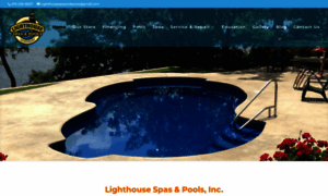 Lighthousespasandpools.com thumbnail