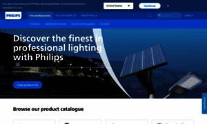 Lighting.philips.co.in thumbnail