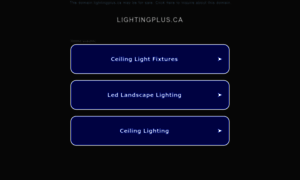 Lightingplus.ca thumbnail