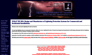 Lightningpreventor.com thumbnail