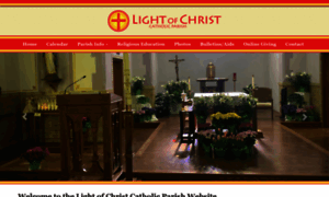 Lightofchristparish.com thumbnail