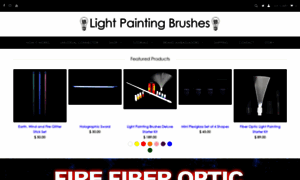 Lightpaintingbrushes.com thumbnail