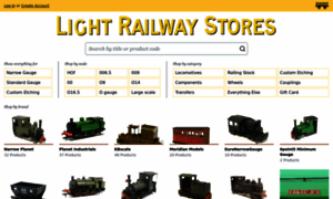 Lightrailwaystores.co.uk thumbnail