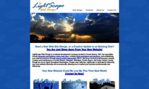 Lightscapewebdesign.com thumbnail