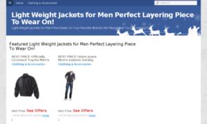 Lightweightjacketsformen.com thumbnail