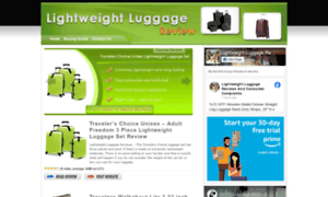 Lightweightluggagereview.com thumbnail