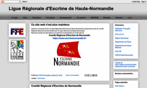 Ligue-escrime-haute-normandie.blogspot.com thumbnail