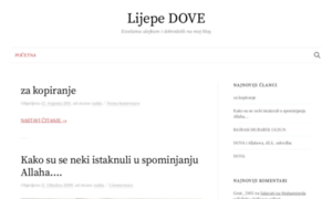 Lijepedove.blogger.ba thumbnail