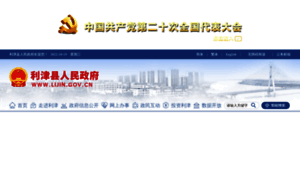 Lijin.gov.cn thumbnail