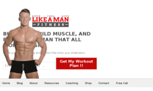 Likeamanfitness.com thumbnail