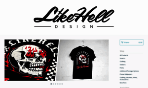 Likehell.bigcartel.com thumbnail