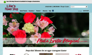 Liliesflowershop.com thumbnail