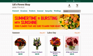 Lilisflowershop.net thumbnail