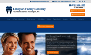 Lillingtonfamilydentistry.com thumbnail