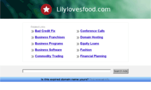 Lilylovesfood.com thumbnail