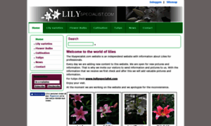 Lilyspecialist.com thumbnail