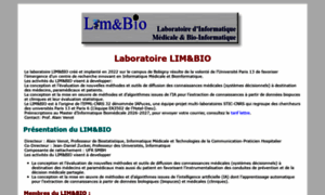 Limbio-paris13.org thumbnail