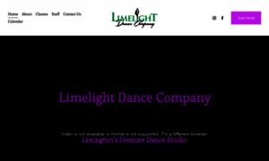 Limelightdanceco.com thumbnail