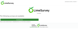 Limesurvey.fasthub.co.tz thumbnail