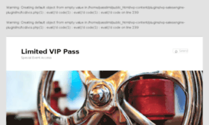 Limitedvippass.com thumbnail