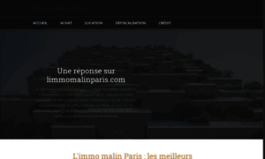 Limmomalinparis.com thumbnail