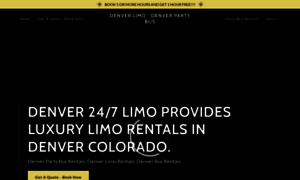 Limoservicedenver.com thumbnail