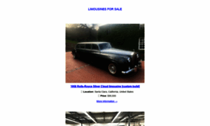 Limousines-for-sale.com thumbnail