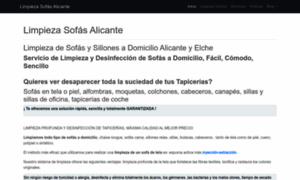 Limpiezasofasalicante.es thumbnail