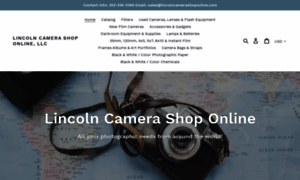 Lincolncamerashoponline.com thumbnail