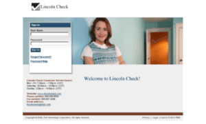 Lincolncheck.com thumbnail