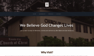 Lincolncitychurchofchrist.org thumbnail