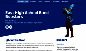 Lincolneastband.org thumbnail