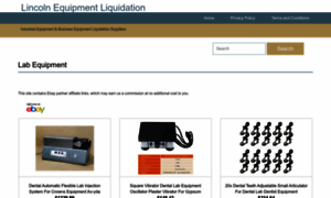 Lincolnequipmentliquidation.com thumbnail