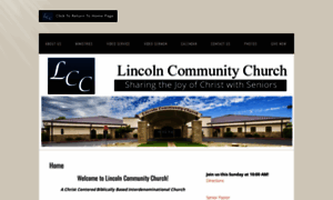 Lincolnhillscommunitychurch.org thumbnail