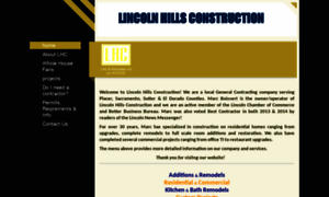 Lincolnhillsconstruction.com thumbnail