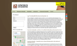 Lincolnlocksmiths.biz thumbnail