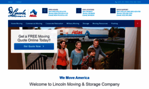 Lincolnmovingandstorage.com thumbnail